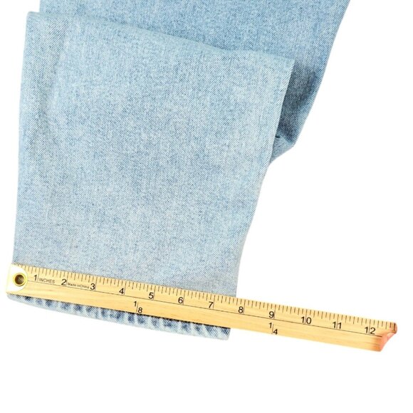 Trendy Seven 7 Womens Size 16 Light Wash Jeans- Straight Leg Design with Pockets - Picture 8 of 10